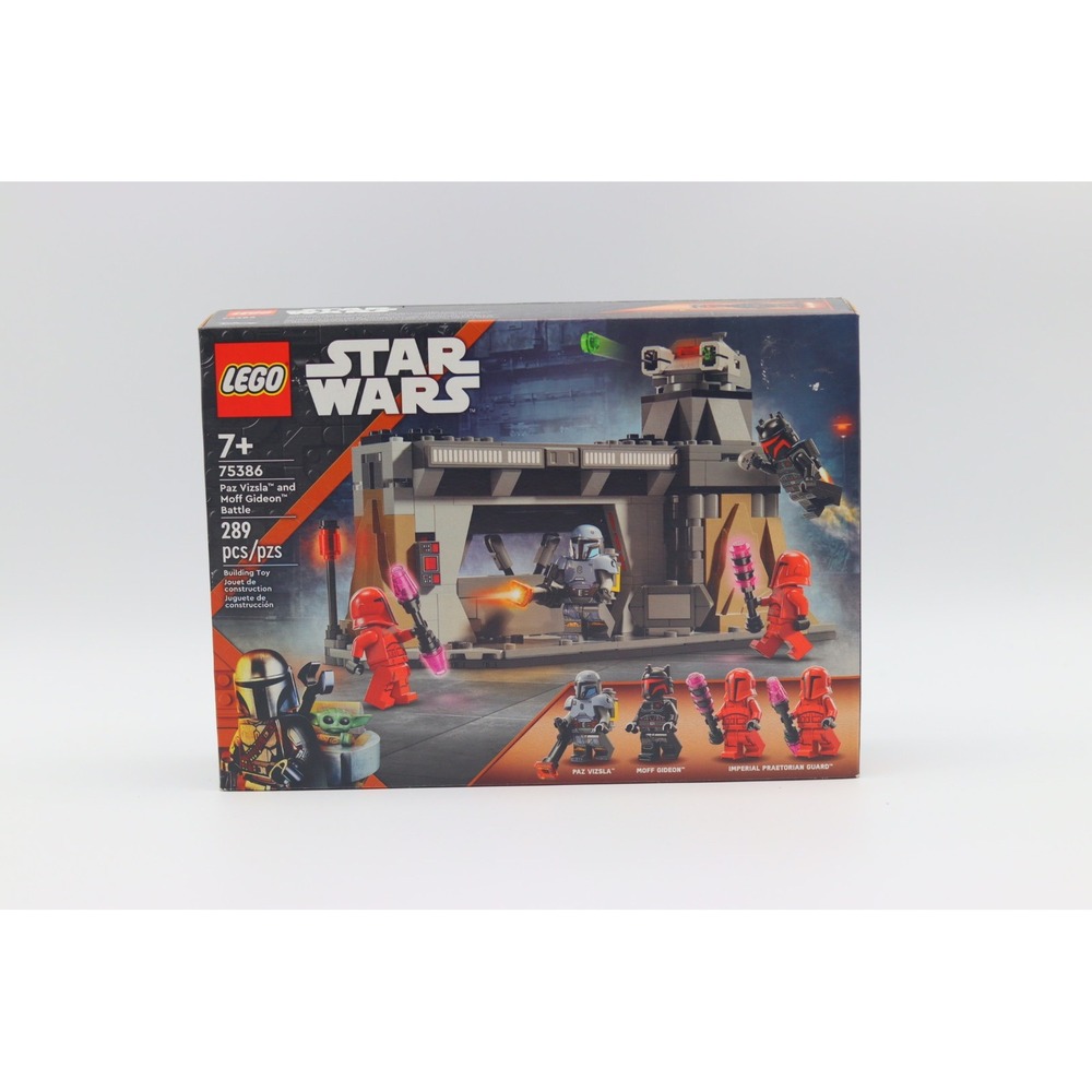 LEGO Star Wars 75386 Paz Vizsla and Moff Gideon Battle The Mandalorian Set NEW